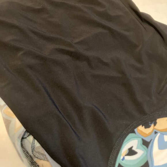 3/4" Sleeve Wrap Style with Tropical Sarong Front Ruching with built in camisole - Picture 8 of 15